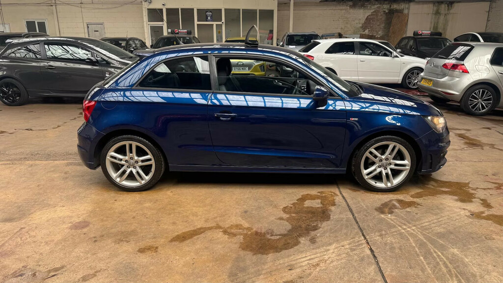 Audi A1 1.4 Tfsi S Line S Tronic Hatchback  Blue #2