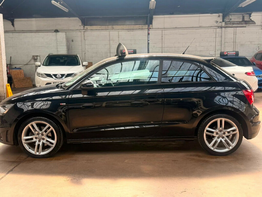 Audi A1 1.6 Tdi S Line Hatchback KY61NZG Black #5