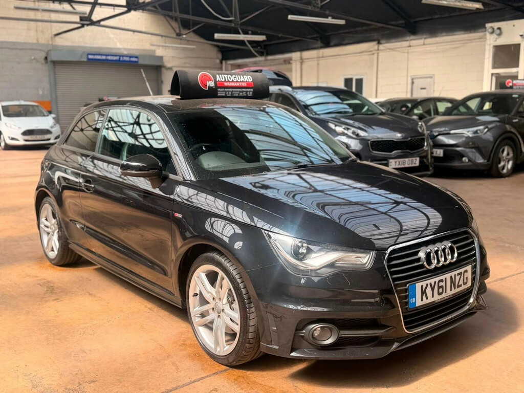 Audi A1 1.6 Tdi S Line Hatchback KY61NZG Black #6
