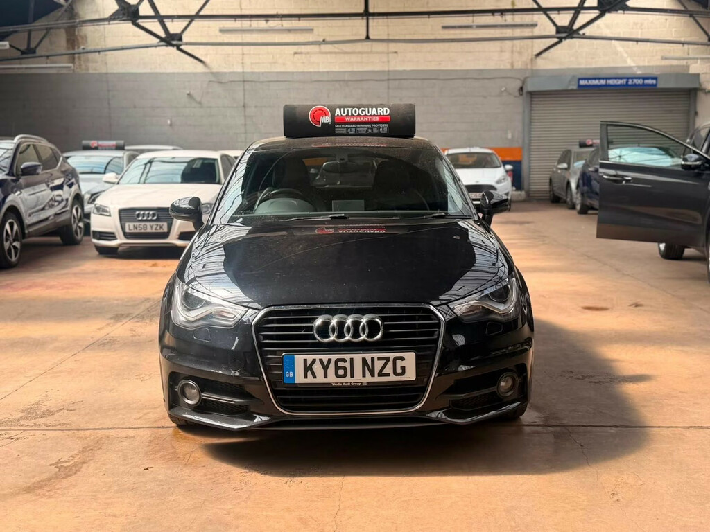 Audi A1 1.6 Tdi S Line Hatchback KY61NZG Black #2