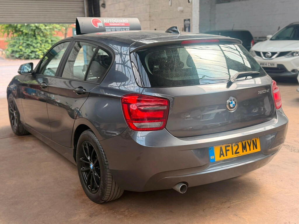 BMW 1 Series 120D Se Step Hatchback AF12MYN Grey #3