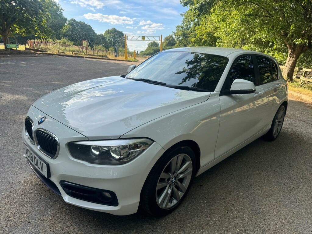 BMW 1 Series Sport White #6