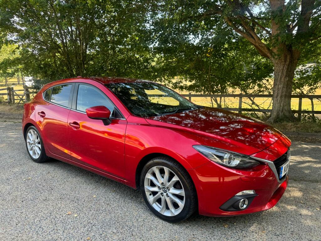 Mazda 3 Sport Nav Red