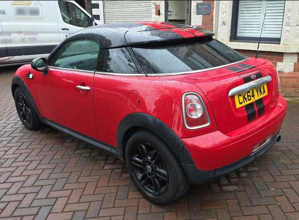 Mini Coupe 1.6 Cooper Euro 6 Ss CK64YKA Red #4