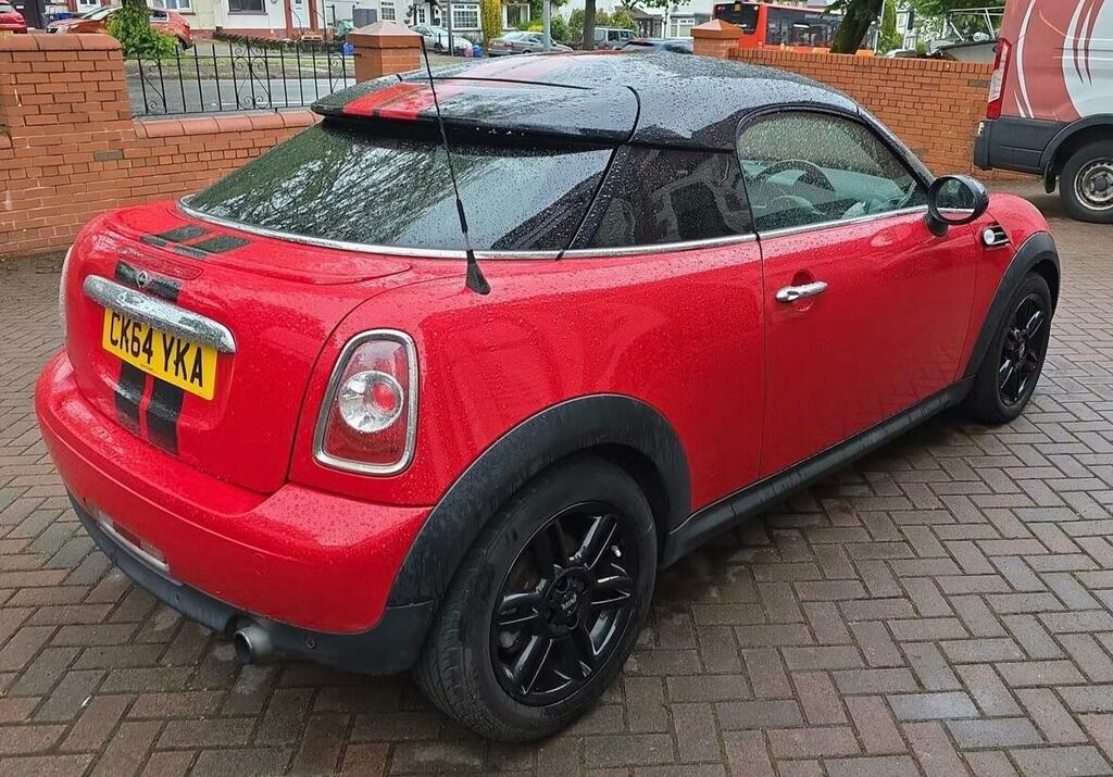 Mini Coupe 1.6 Cooper Euro 6 Ss CK64YKA Red #2
