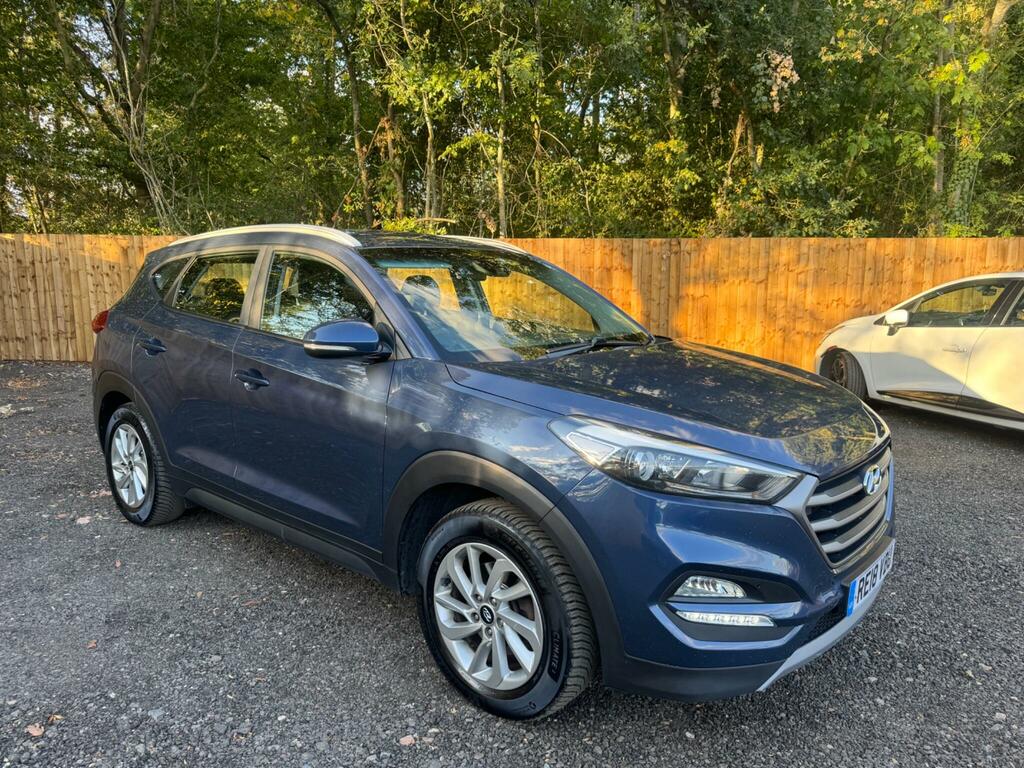 Hyundai Tucson 1.7 Crdi Blue Drive Se Nav Dct Euro 6 Ss RE18VBU Blue #2