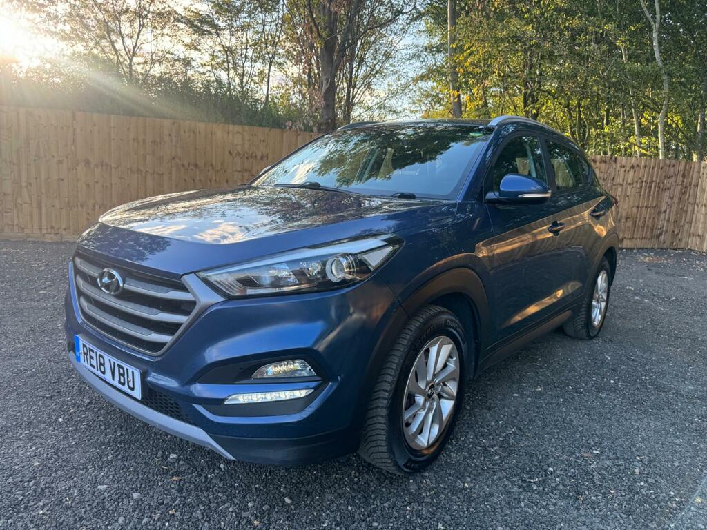 Hyundai Tucson 1.7 Crdi Blue Drive Se Nav Dct Euro 6 Ss RE18VBU Blue #6