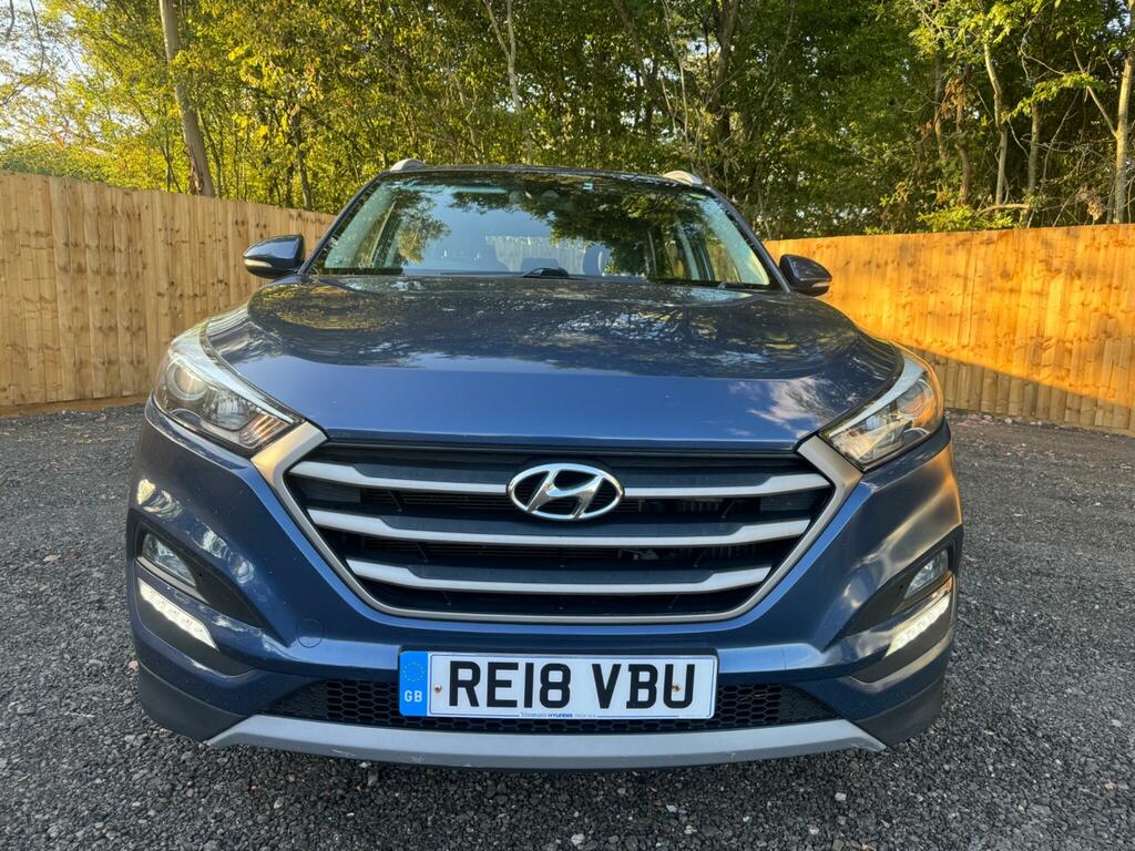 Hyundai Tucson 1.7 Crdi Blue Drive Se Nav Dct Euro 6 Ss RE18VBU Blue #5