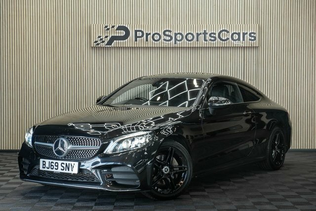 Mercedes-Benz C Class 1.5 C200 Mhev Amg Line Premium Coupe BJ69SNV Black