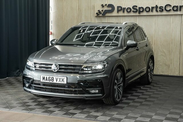 Volkswagen Tiguan 2.0 Tdi R-line Suv Dsg 4Motion Euro 6 Grey #4