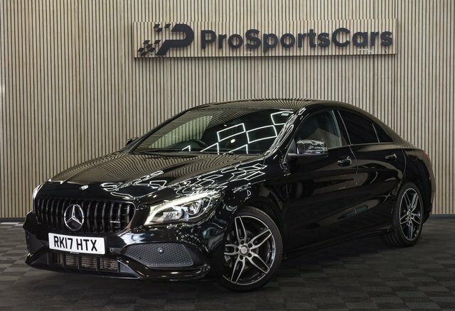 Mercedes-Benz CLA Class 2.1 Cla200d Amg Line Coupe Euro Black