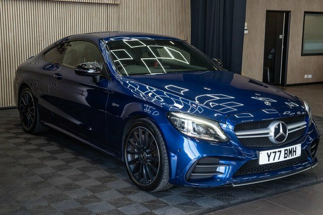 Mercedes-Benz C Class 3.0 C43 V6 Amg Coupe G-tronic 4Matic E Blue #6