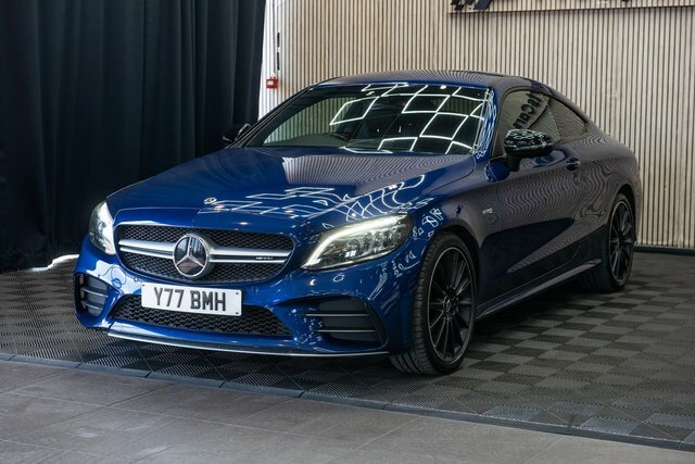 Mercedes-Benz C Class 3.0 C43 V6 Amg Coupe G-tronic 4Matic E Blue #4