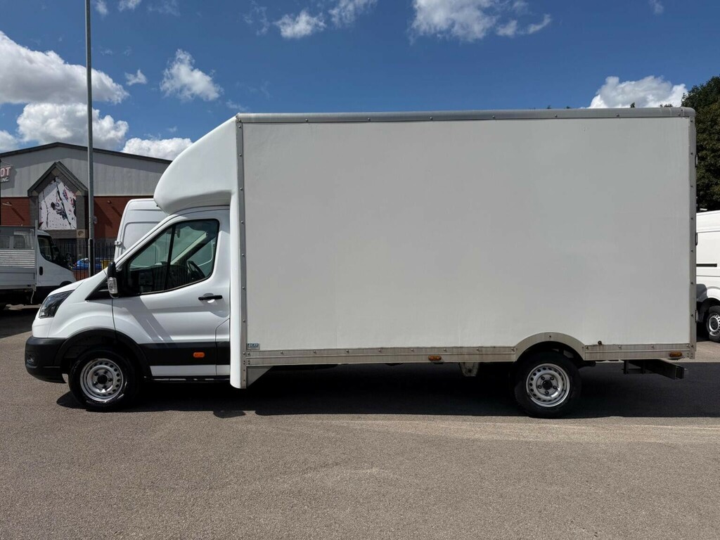 Ford Transit Custom Luton 2.0 350 Ecoblue Leader Skeletal Low Floor Lu YR73OKT White #5