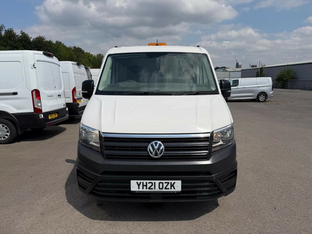 Volkswagen Crafter Tipper 2.0 Tdi Cr35 Startline Double Cab Chassis C White #3