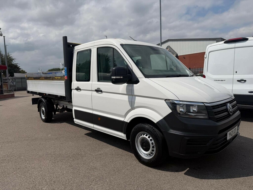 Volkswagen Crafter Tipper 2.0 Tdi Cr35 Startline Double Cab Chassis C White