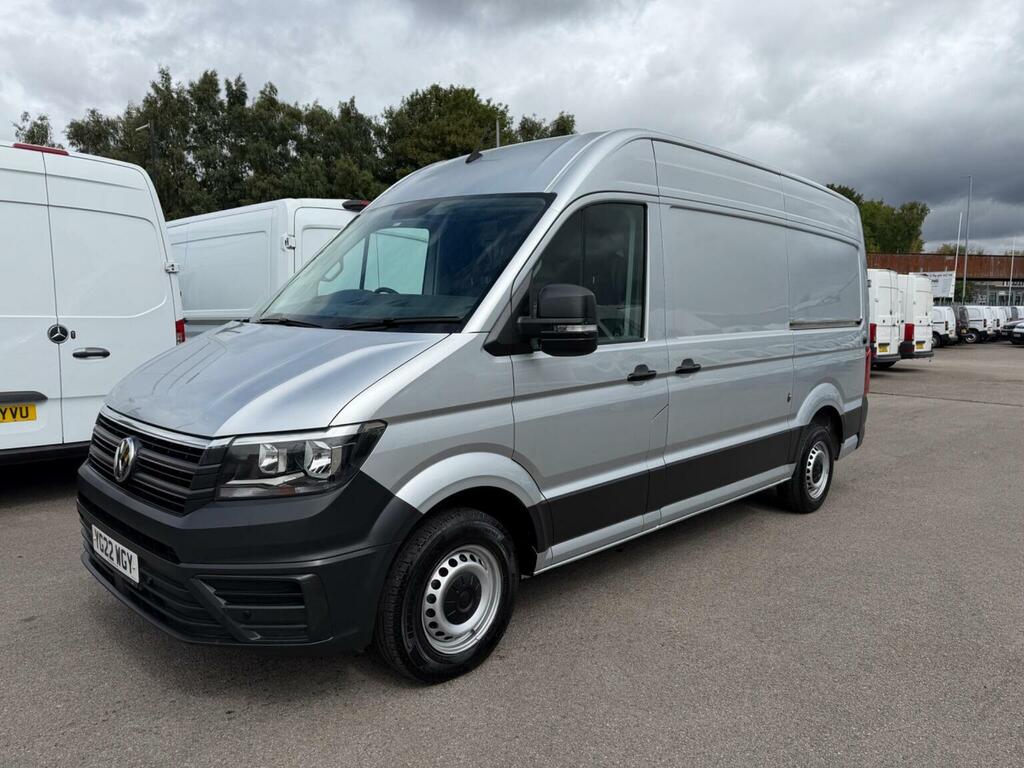 Volkswagen Crafter 2.0 Tdi Cr35 Trendline Fwd Mwb Euro 6 Ss Silver #3
