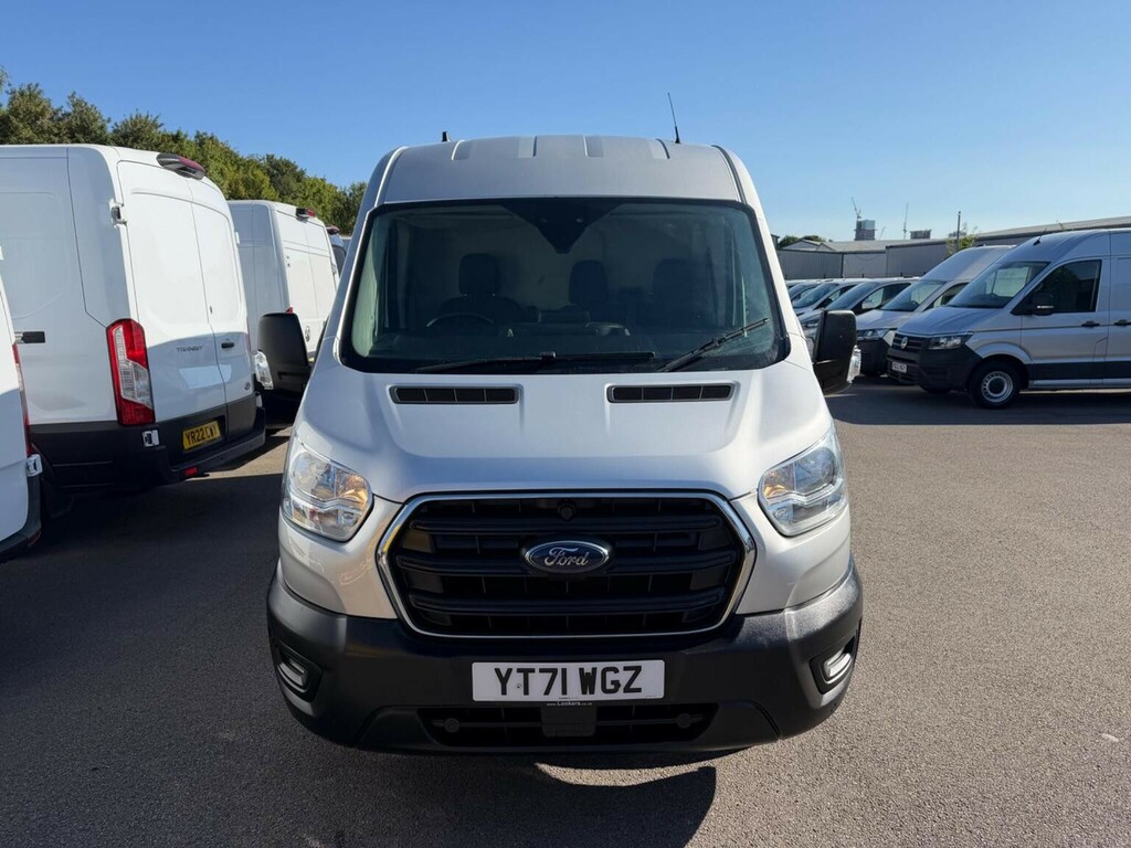 Ford Transit Custom Panel Van 2.0 350 Ecoblue Trend Fwd L3 H2 Euro 6 YT71WGZ Silver #2
