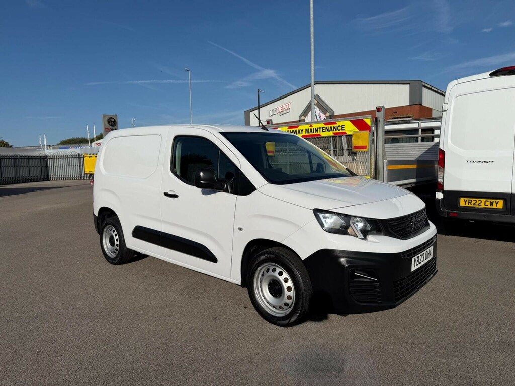 Peugeot Partner 1.5 Bluehdi 1000 Professional Premium Standard P White