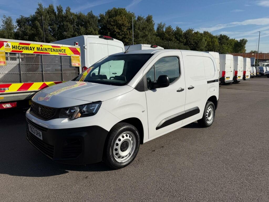 Peugeot Partner 1.5 Bluehdi 1000 Professional Premium Standard P White #3