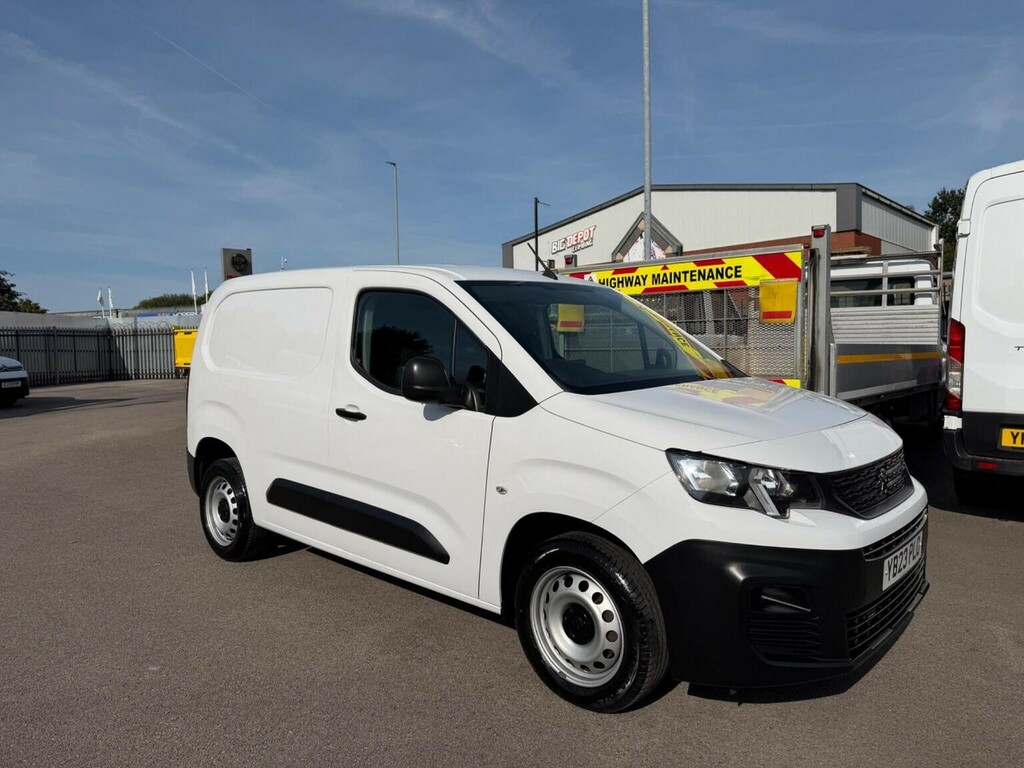 Peugeot Partner 1.5 Bluehdi 1000 Professional Premium Standard P White