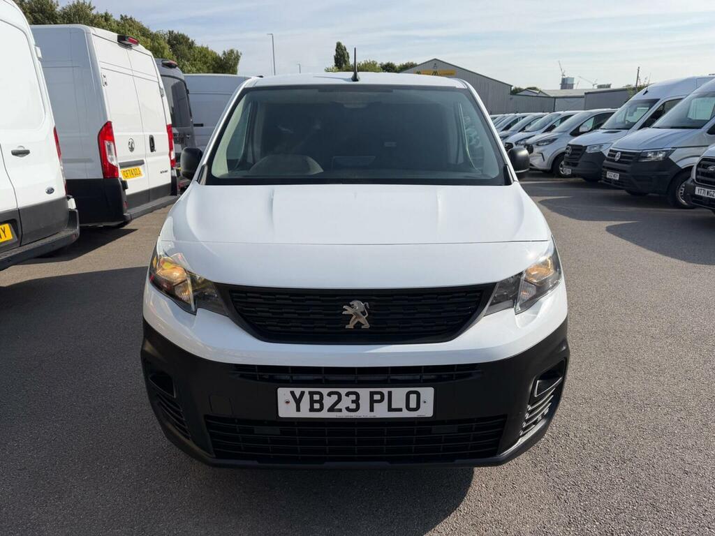 Peugeot Partner 1.5 Bluehdi 1000 Professional Premium Standard P White #2