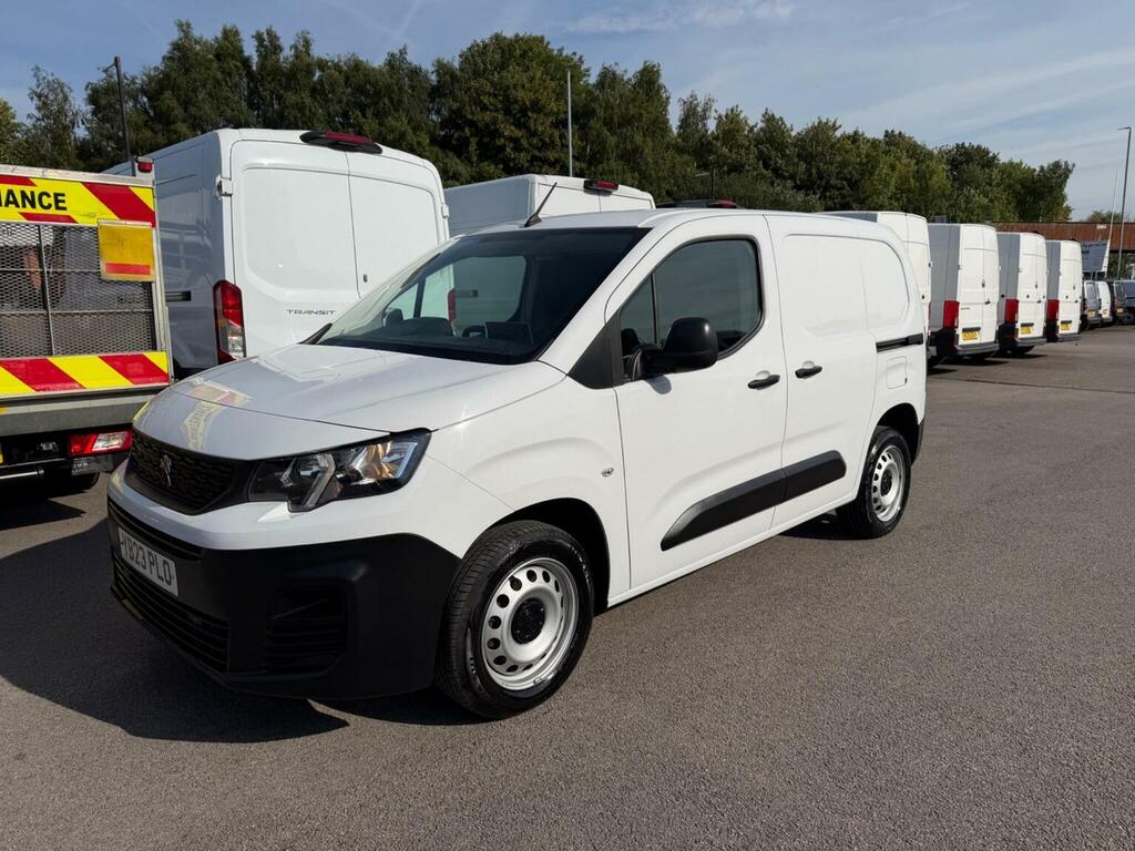 Peugeot Partner 1.5 Bluehdi 1000 Professional Premium Standard P White #3