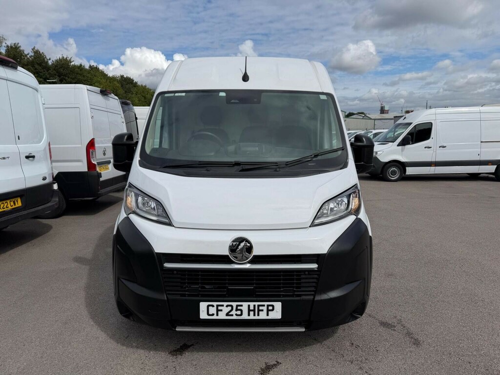 Vauxhall Movano Panel Van 2.2 Cdti 3500 Biturbo Prime L3 H2 Euro 6 CF25HFP White #2