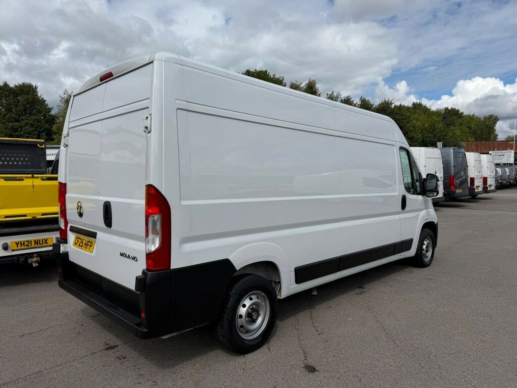 Vauxhall Movano Panel Van 2.2 Cdti 3500 Biturbo Prime L3 H2 Euro 6 CF25HFP White #6