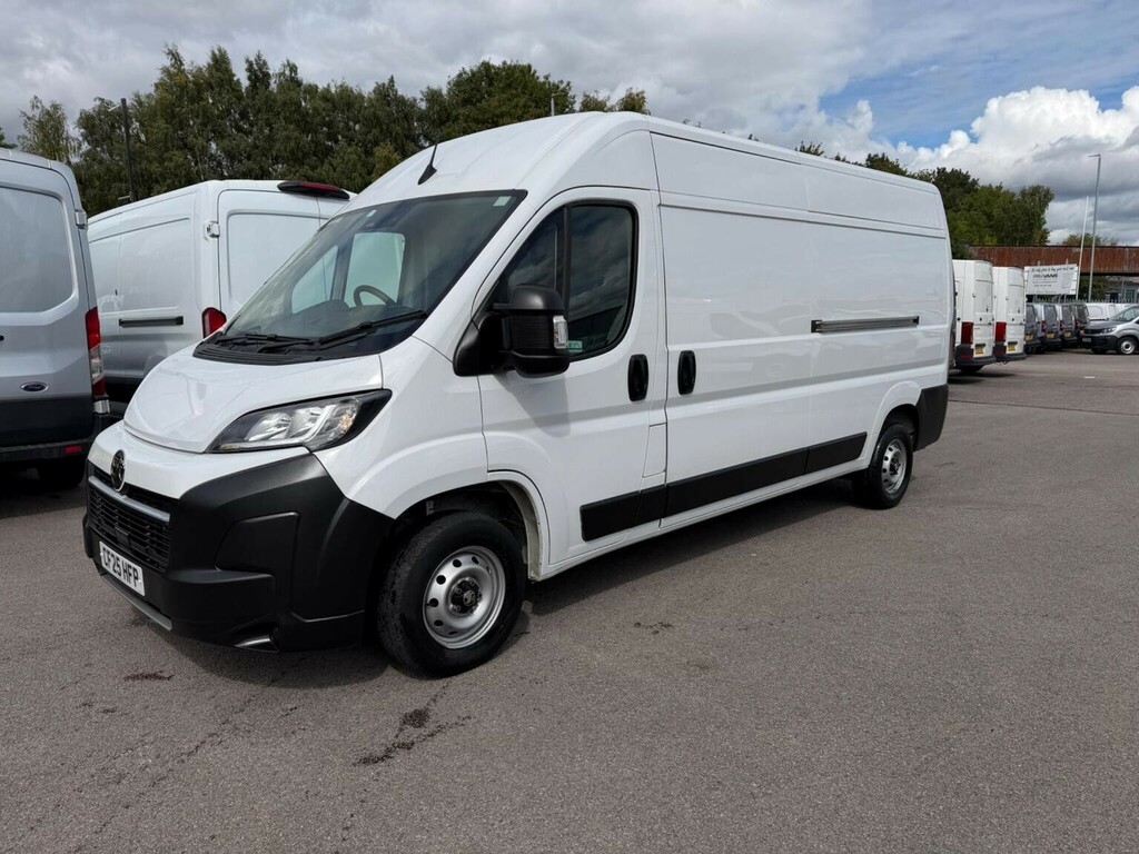 Vauxhall Movano Panel Van 2.2 Cdti 3500 Biturbo Prime L3 H2 Euro 6 CF25HFP White #3