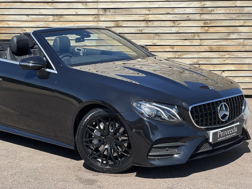 Mercedes-Benz E Class 201919 E220d Amg Line Cabriolet Ambient Lightin AX19MVJ Black #4