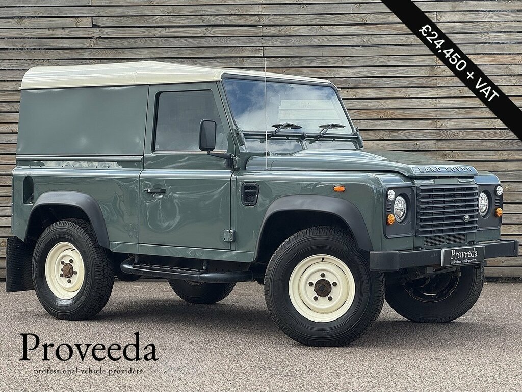 Land Rover Defender 90 201212 Tdci Great Example Low Miles Green