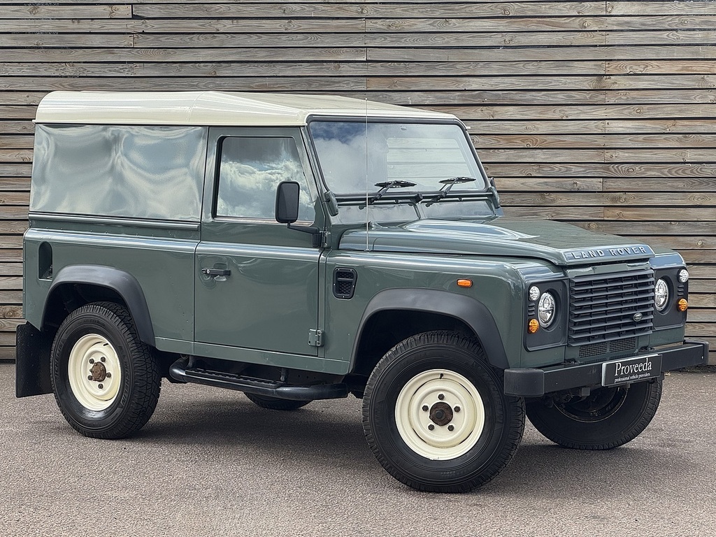 Land Rover Defender 90 201212 Tdci Great Example Low Miles Green #6
