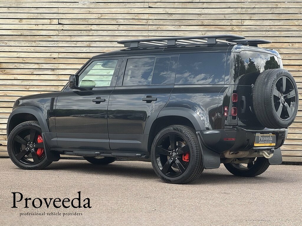 Land Rover Defender 110 202171 D250 Mhev Commercial Rear Seat Conv Ex Black #3