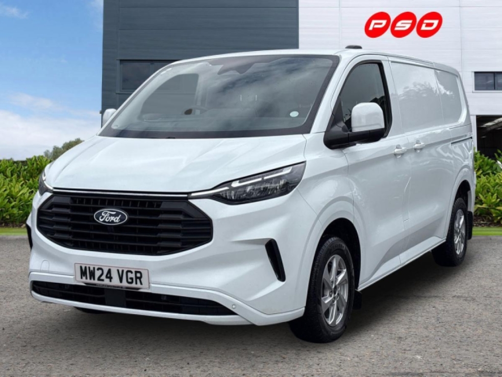 Ford Transit Custom 2.0 300 Ecoblue Limited Panel Van White #3