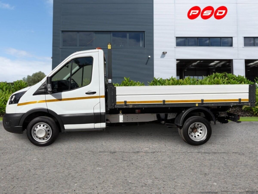Ford Transit Custom 2.0 350 Ecoblue Leader Tipper White #4
