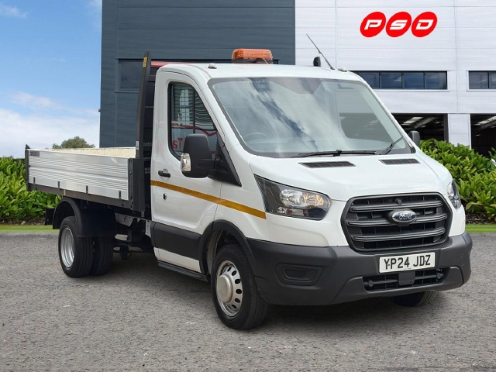 Ford Transit Custom 2.0 350 Ecoblue Leader Tipper White