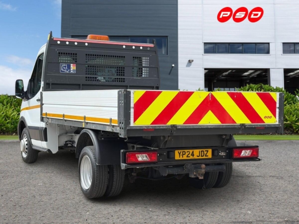 Ford Transit Custom 2.0 350 Ecoblue Leader Tipper White #5