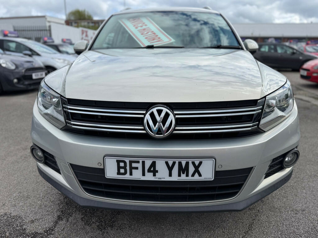 Volkswagen Tiguan 2.0 Tdi Bluemotion Tech Match 4Wd Euro 5 Ss BF14YMX Silver #4