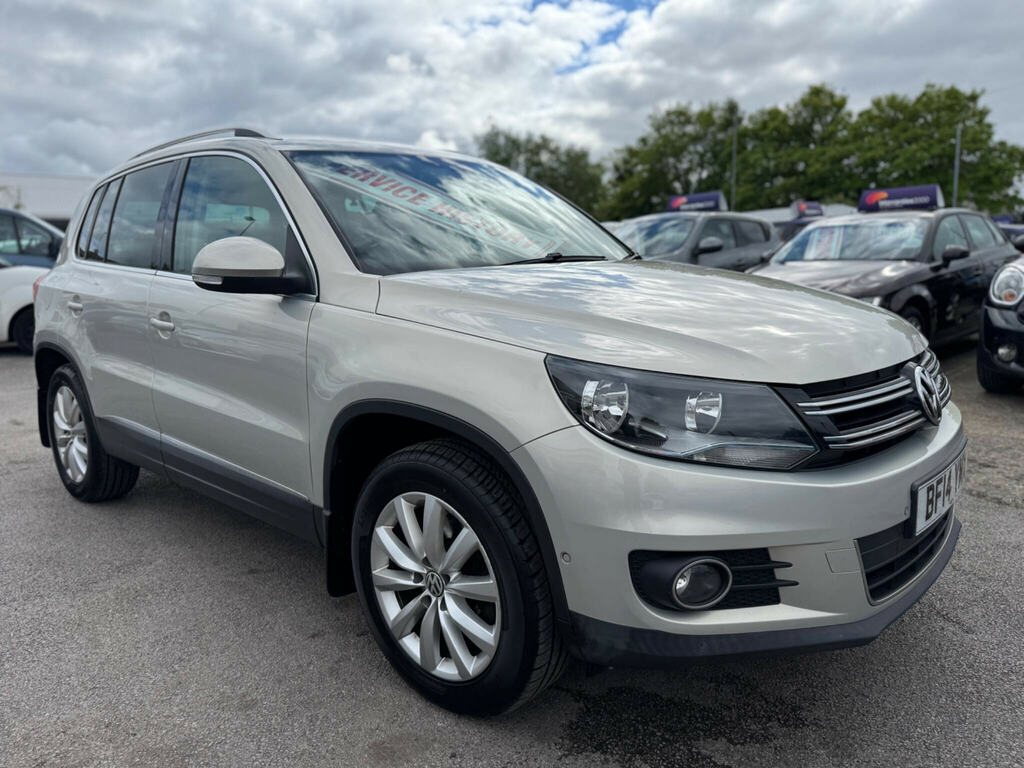 Volkswagen Tiguan 2.0 Tdi Bluemotion Tech Match 4Wd Euro 5 Ss BF14YMX Silver #2