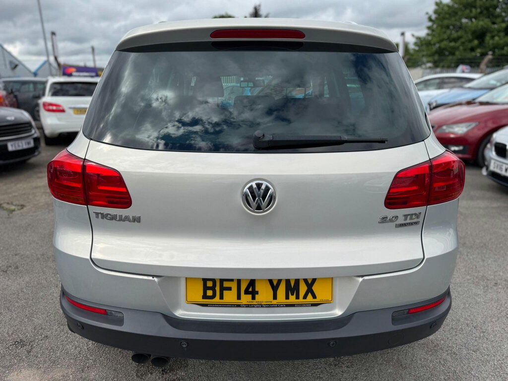 Volkswagen Tiguan 2.0 Tdi Bluemotion Tech Match 4Wd Euro 5 Ss BF14YMX Silver #6
