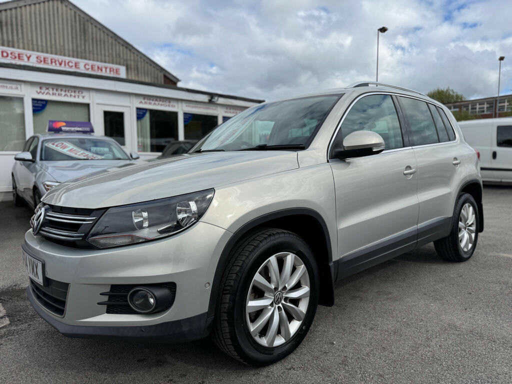 Volkswagen Tiguan 2.0 Tdi Bluemotion Tech Match 4Wd Euro 5 Ss BF14YMX Silver #3