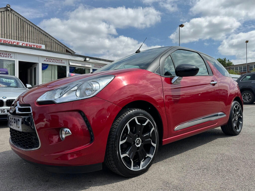 Citroen Ds3 Cabrio 1.2 Puretech Dstyle Plus Euro 6 Ss Red