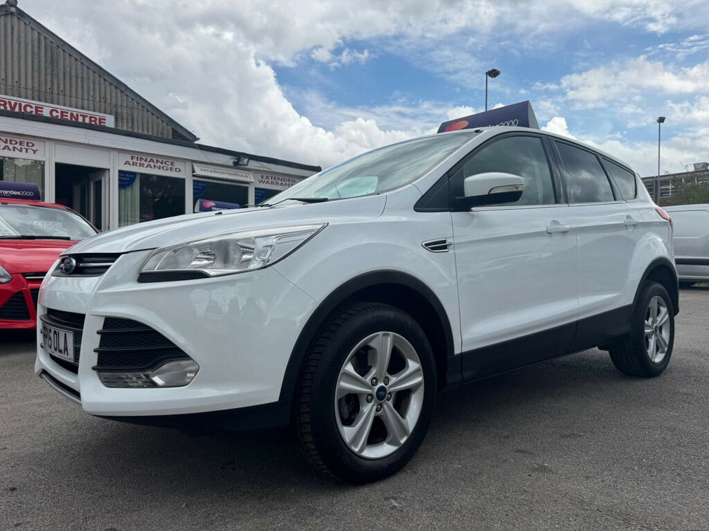 Ford Kuga 2.0 Tdci Zetec 2Wd Euro 6 Ss White #3