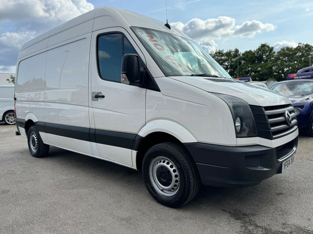 Volkswagen Crafter Cr35 Tdi 109 Lwb 3 Seat Double Cab Alloy Dropside White #51