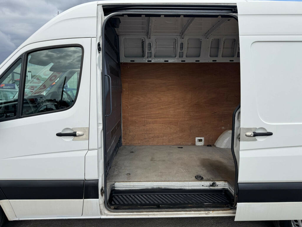 Volkswagen Crafter Cr35 Tdi 109 Lwb 3 Seat Double Cab Alloy Dropside White #10