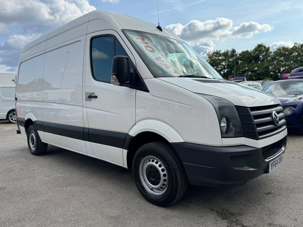 Volkswagen Crafter Cr35 Tdi 109 Lwb 3 Seat Double Cab Alloy Dropside White #43