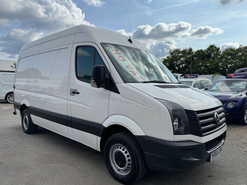 Volkswagen Crafter Cr35 Tdi 109 Lwb 3 Seat Double Cab Alloy Dropside White #22
