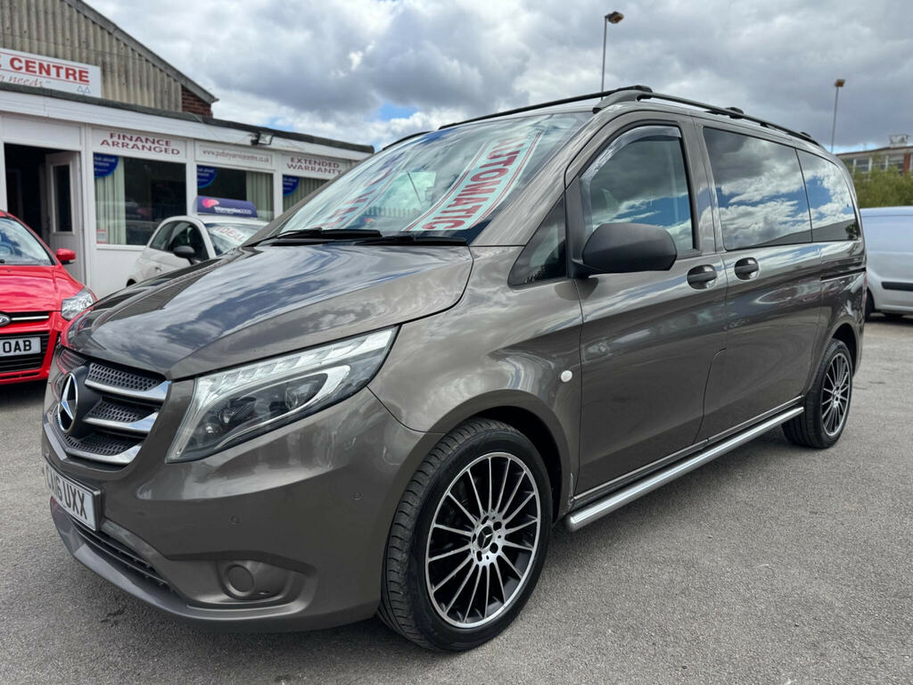 Mercedes-Benz Vito 2.1 119 Cdi Bluetec Sport Crew Van G-tronic Rwd L Grey #3