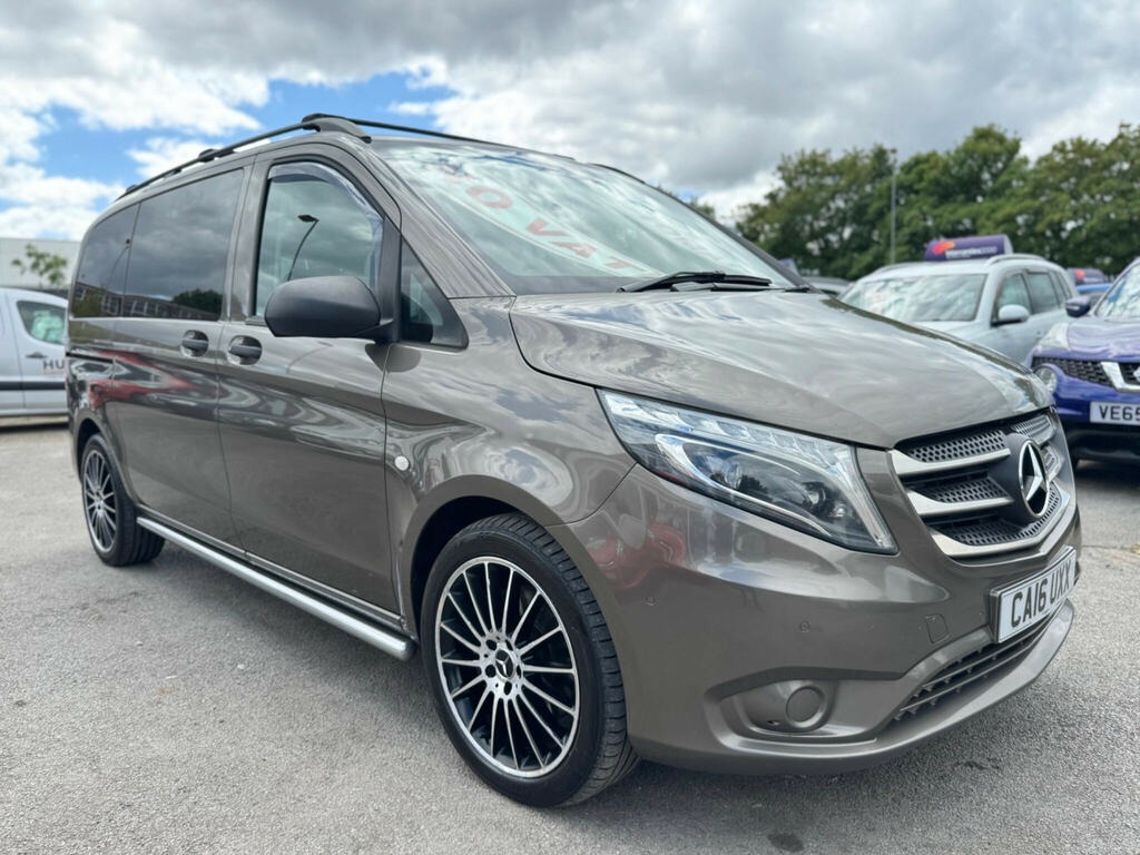 Mercedes-Benz Vito 2.1 119 Cdi Bluetec Sport Crew Van G-tronic Rwd L Grey #2